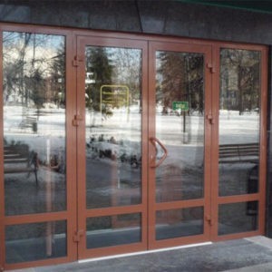 Алюминиевая дверь 900×2300 мм. GFTD50206 Алюминиевая дверь 900×2300 мм. GFTD50206